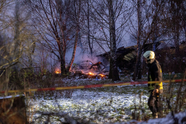 World News: DHL plane crash in Lithuania leaves authorities searching for answers